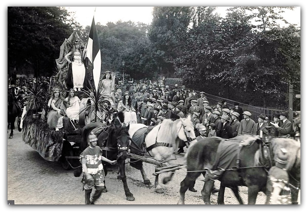 Historische optocht 600 jarig bestaan van Enschede in 1925